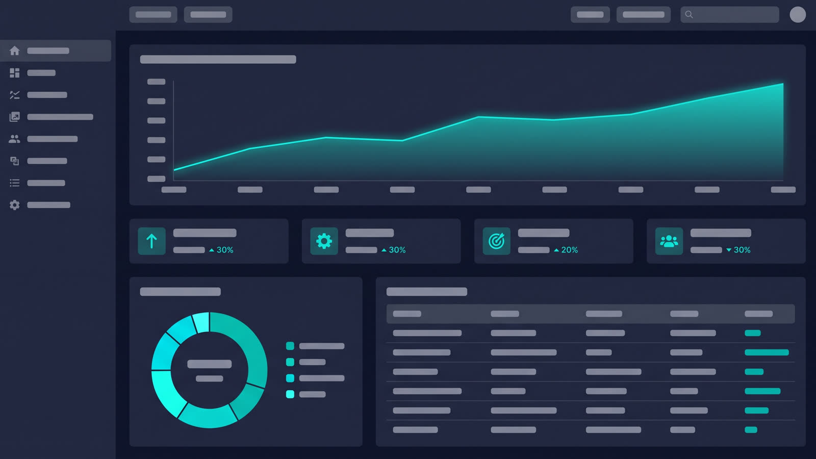 Media Giant reporting dashboard