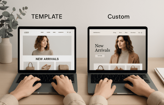 Build vs. Buy: Should Your Ecommerce Business Use a Free Template or Custom Web Design?