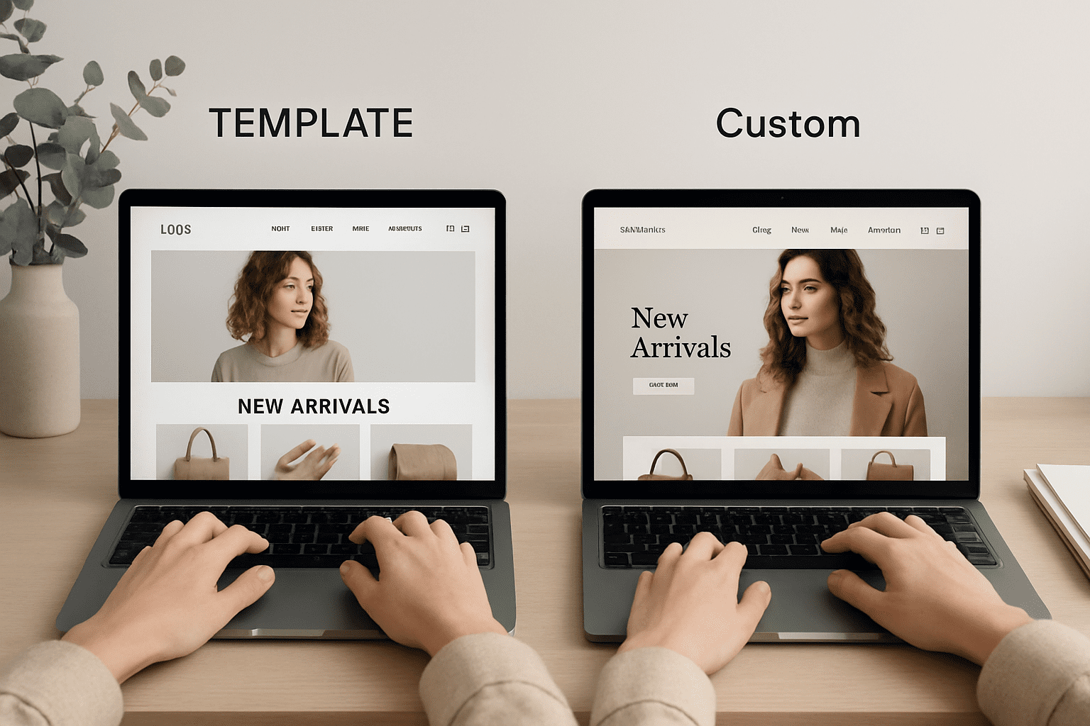 Build vs. Buy: Should Your Ecommerce Business Use a Free Template or Custom Web Design?